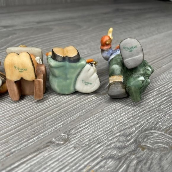 Vintage 1997 goebel Hummel lot of 6 Christmas ornaments children collectible - Picture 8 of 10